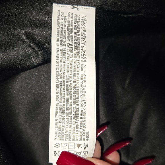 Forever 21 Women's Oversized Twill Trench Coat Black Size L - Picture 5 of 8